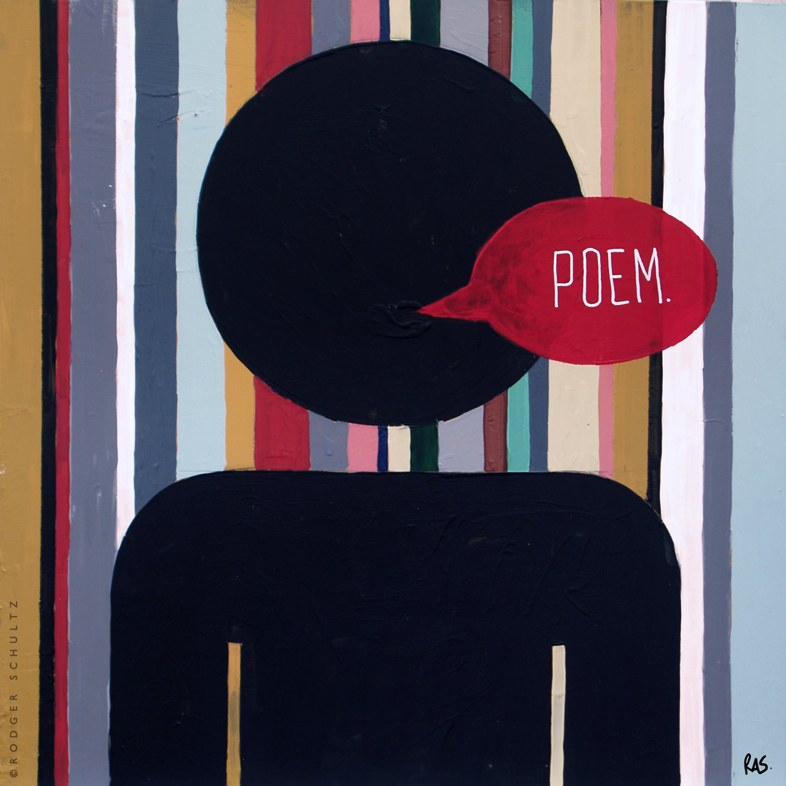 Poet Icon Portrait
