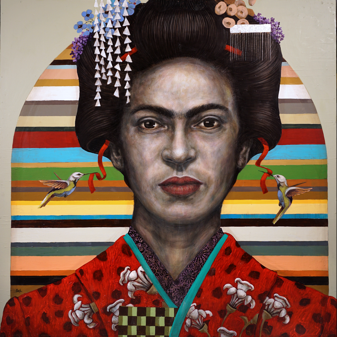 Frida As Geisha